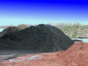 Mulches, including licorice mulch
